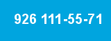 926 111-55-71